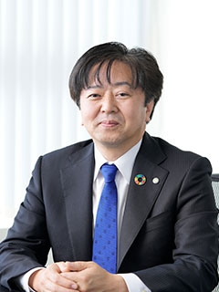 Ryoichi Ishikawa, President of KINJIRUSHI Wasabi Co.,Ltd.