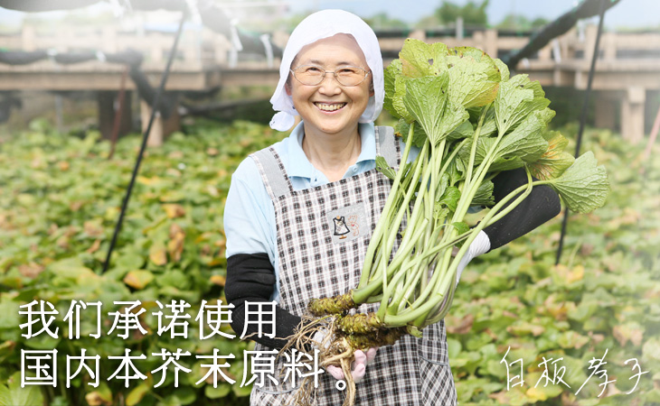 日本产芥末原料承诺